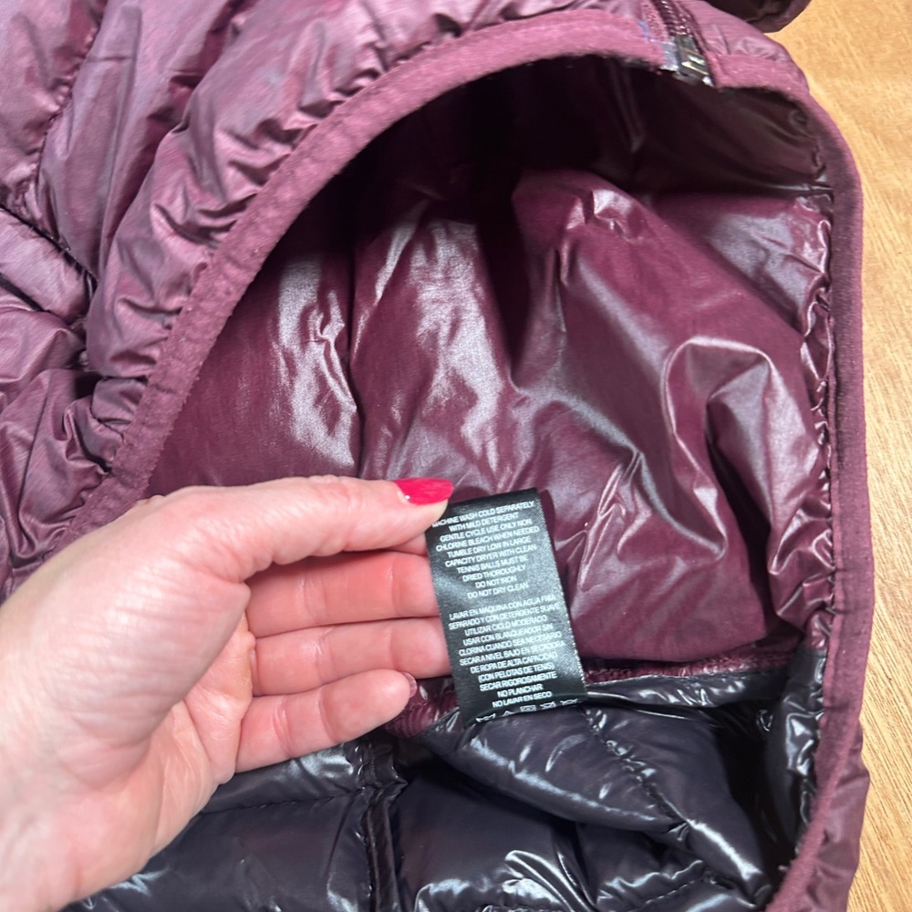Hawke & Co Puffer Jacket Mens L Burgundy Performance - Picture 10 of 11